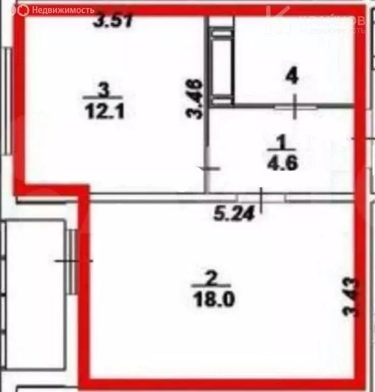 1-комнатная квартира: Воронеж, улица Загоровского, 13к2 (37 м) - Фото 1