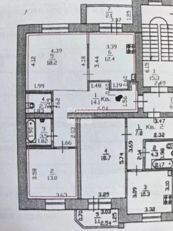 2-к кв. Марий Эл, Йошкар-Ола Ленинский просп., 69Б (69.0 м) - Фото 2