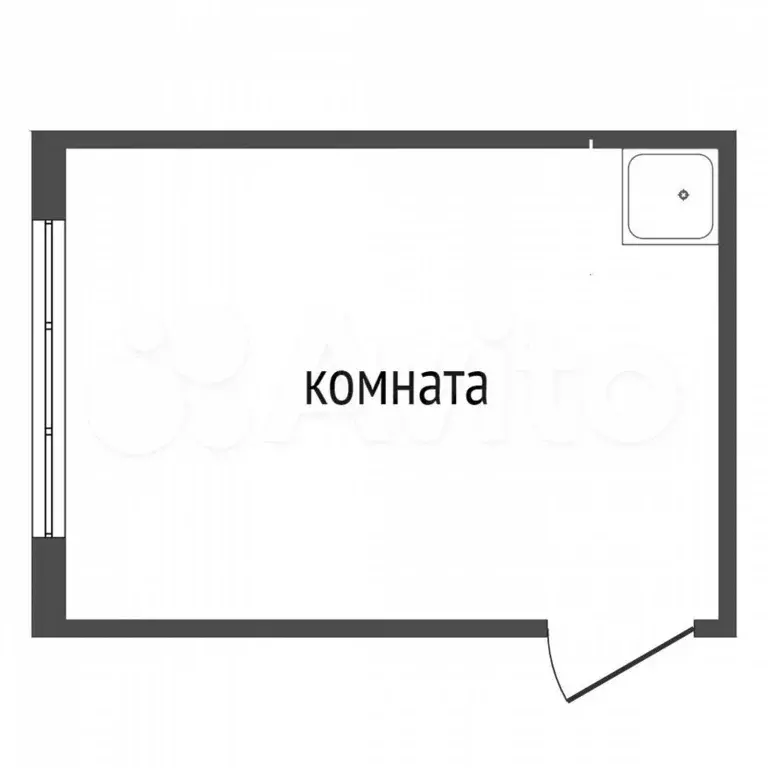 Квартира-студия, 18 м, 3/5 эт. - Фото 0