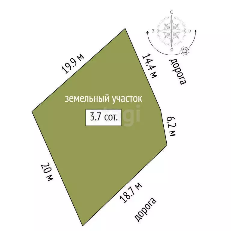 Дом в Тюмень, СНТ Сибиряк (30 м) - Фото 1