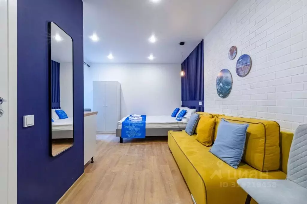 1-к кв. Санкт-Петербург Тележная ул., 13В (18.0 м) - Фото 1