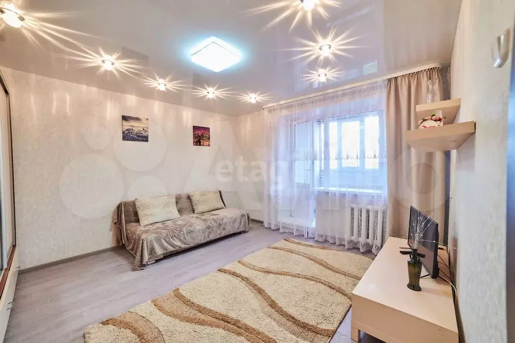 1-к. квартира, 30 м, 4/9 эт. - Фото 1