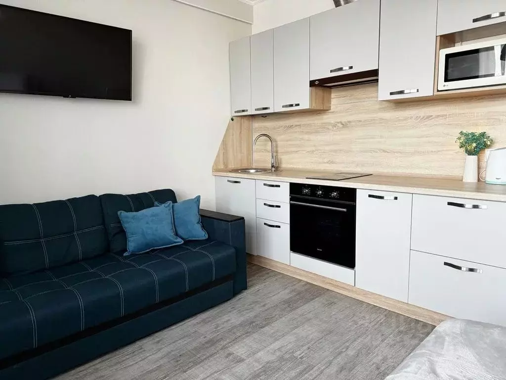 Студия Татарстан, Казань ул. Бари Галеева, 8Ак1 (32.0 м) - Фото 1