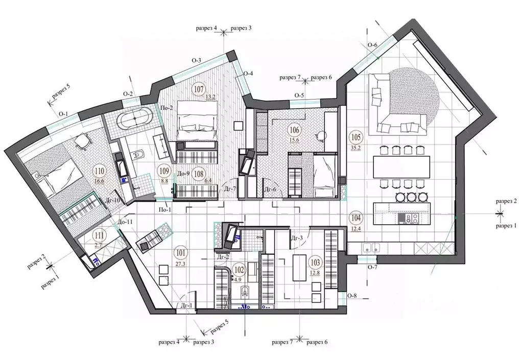 3-к кв. Санкт-Петербург, Санкт-Петербург, Сестрорецк ул. Коробицына, ... - Фото 2