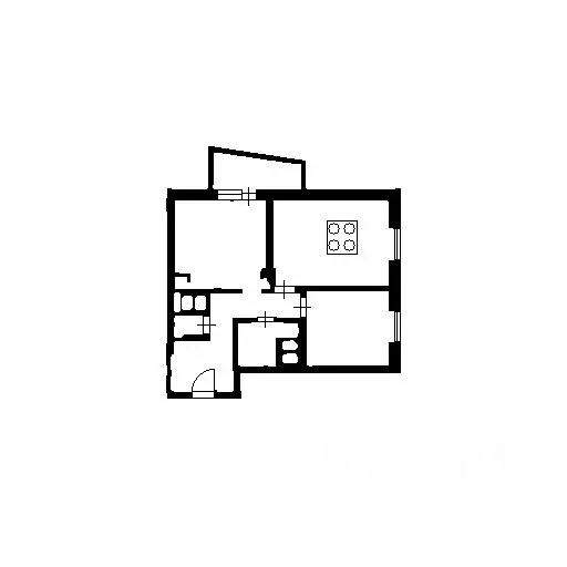 2-к кв. Ленинградская область, Мурино Всеволожский район, ул. ... - Фото 2