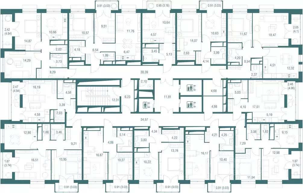 4-к кв. Московская область, Одинцово Одинбург жилой комплекс, 4А ... - Фото 2