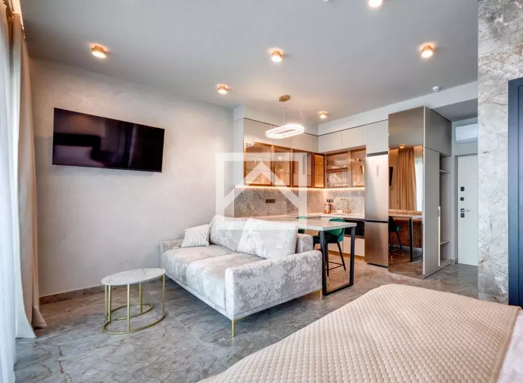 Студия Крым, Ялта ул. Дражинского, 45А (35.5 м) - Фото 1