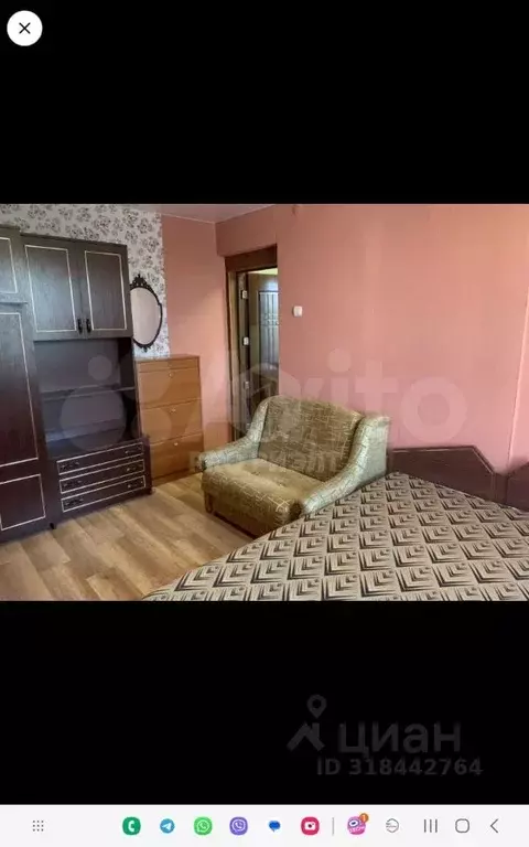 Комната Калининградская область, Калининград Азовская ул., 5 (11.3 м) - Фото 1