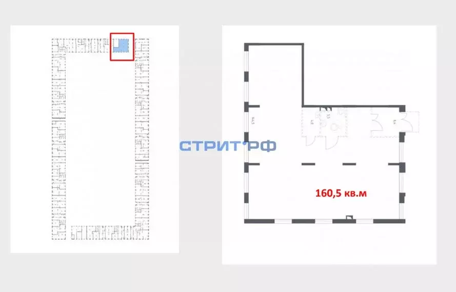 Торговая площадь в Московская область, Мытищи ул. Стрельбище Динамо, ... - Фото 2