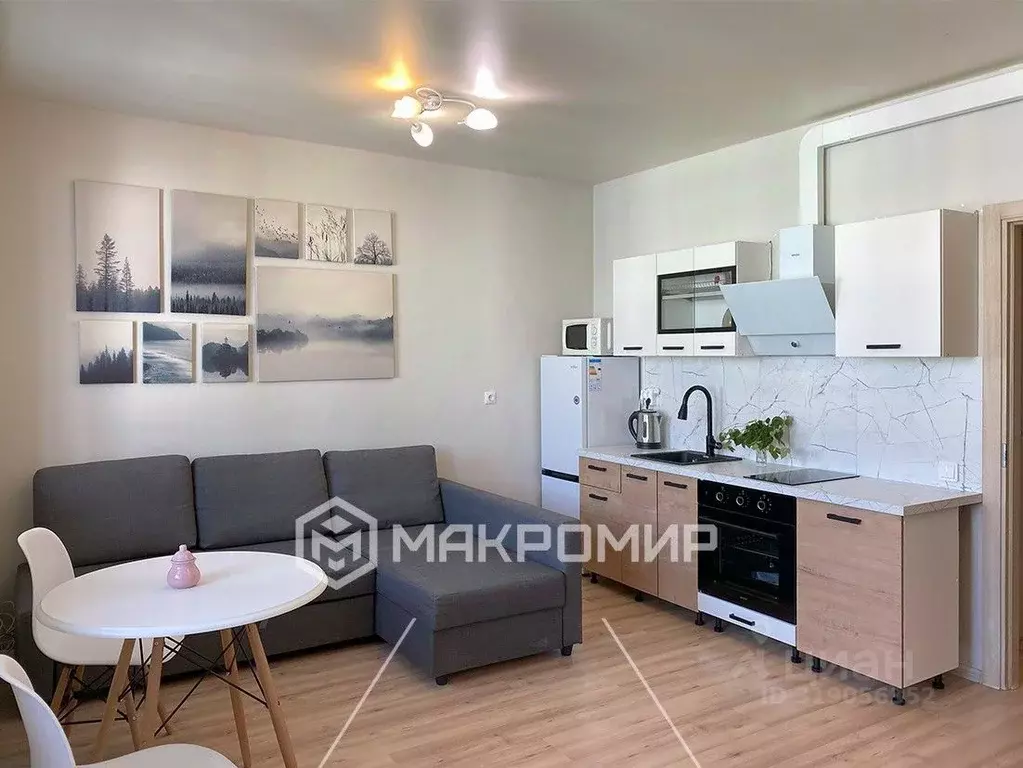 Студия Санкт-Петербург просп. Королева, 59к1 (27.0 м) - Фото 1