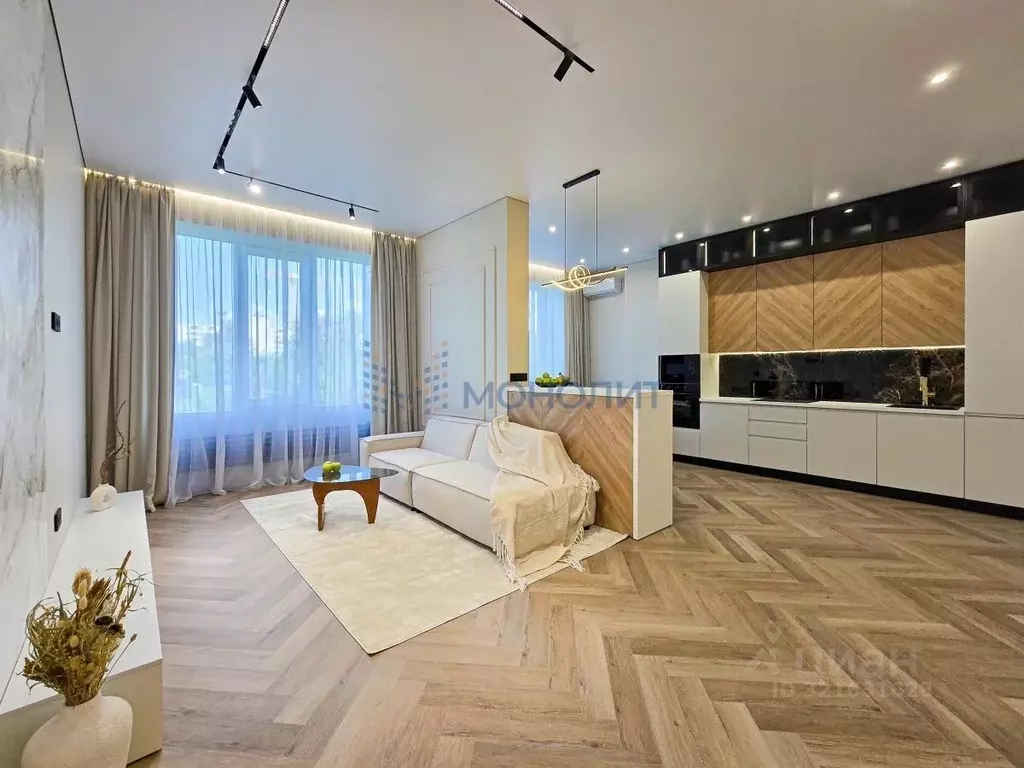 2-к кв. Нижегородская область, Нижний Новгород Барминская ул., 1А ... - Фото 1