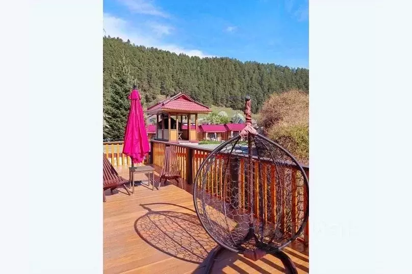 Дом в Алтай, Чемальский район, Элекмонарское с/пос, с. Элекмонар ул. ... - Фото 2