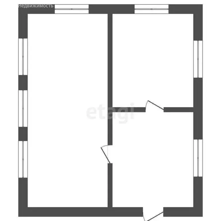 Дом в село Старая Заимка, Заречная улица (38 м) - Фото 1