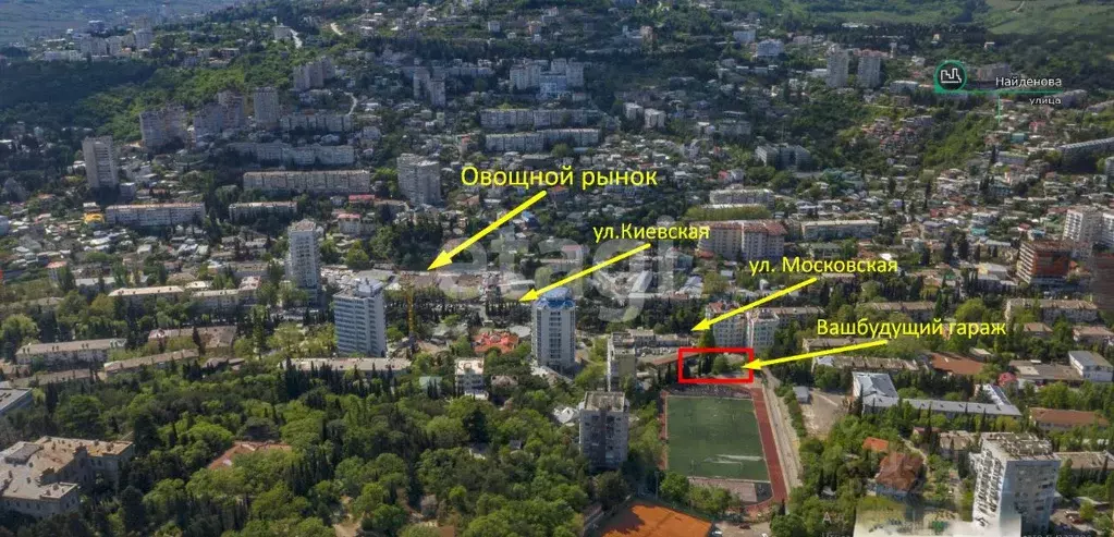 Гараж в Крым, Ялта ул. Калинникова, 4 (30 м) - Фото 1