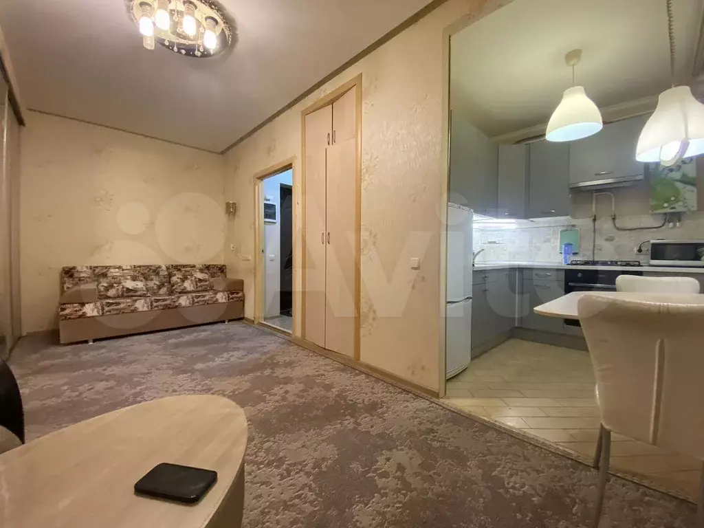 1-к. квартира, 28 м, 1/2 эт. - Фото 1
