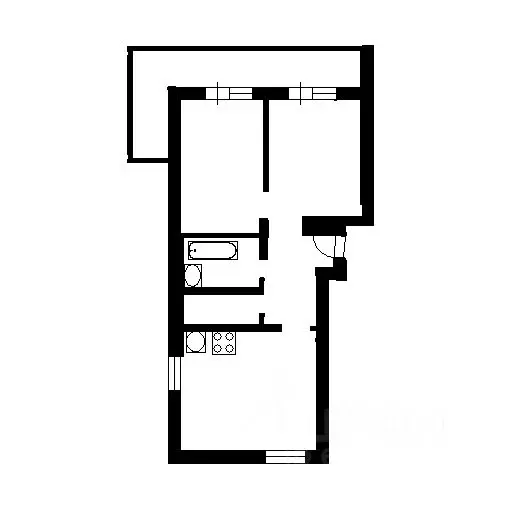2-к кв. Санкт-Петербург просп. Ветеранов, 173к7 (61.0 м) - Фото 2