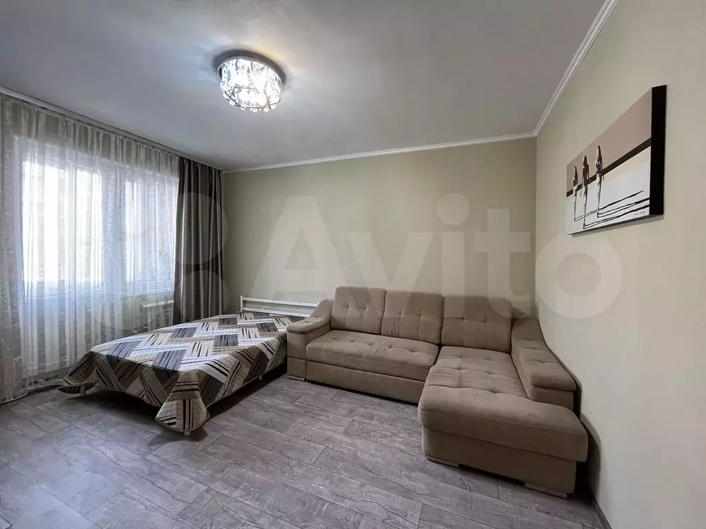 1-к. квартира, 45 м, 2/12 эт. - Фото 1