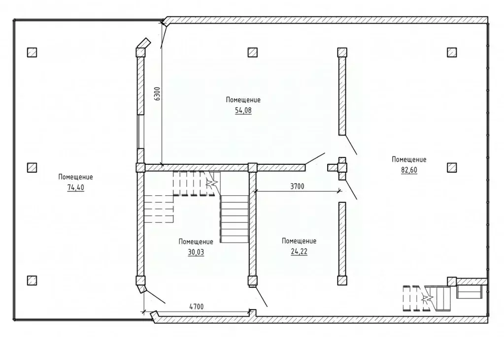 Торговая площадь в Кабардино-Балкария, Нальчик ул. Атажукина (380 м) - Фото 2