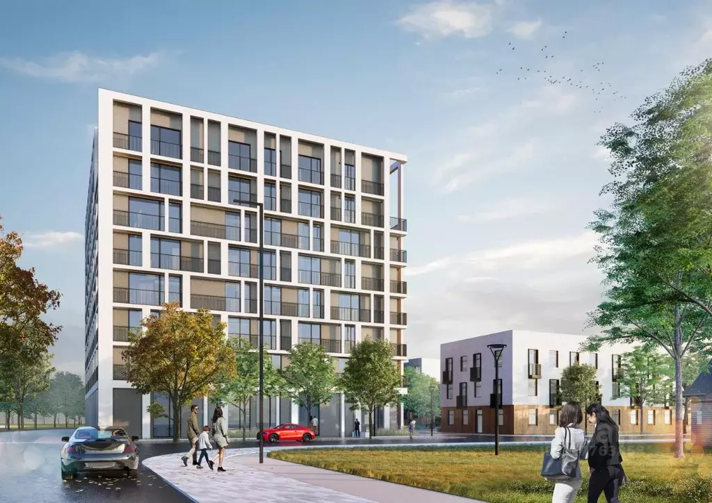 1-к кв. Свердловская область, Сысерть ул. Быкова, 11 (66.1 м) - Фото 2