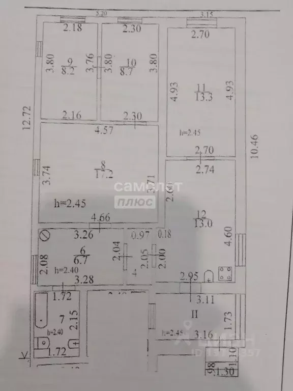 Дом в Тамбовская область, Тамбов Оренбургская ул., 48 (78 м) - Фото 2