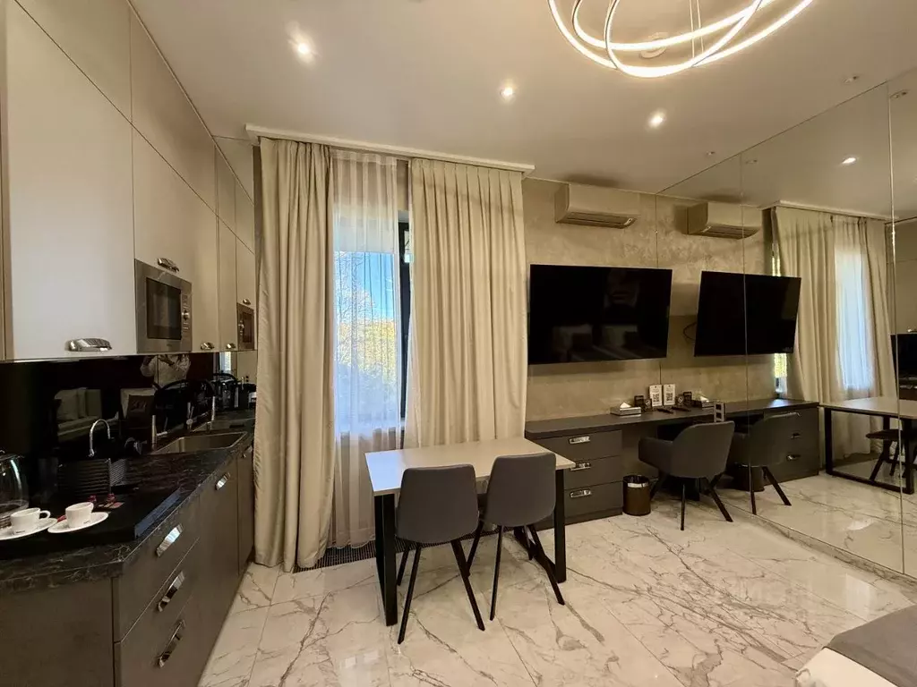 Студия Краснодарский край, Сочи Светлана мкр, ул. Депутатская, 10Б/1 ... - Фото 1