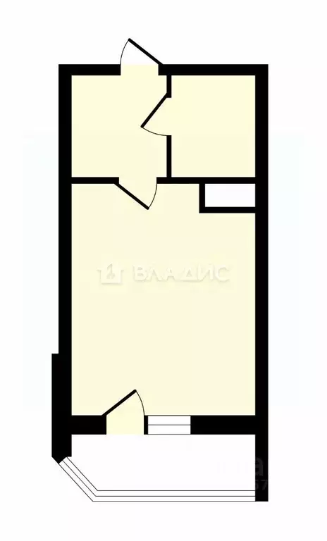 Студия Ленинградская область, Мурино Всеволожский район, бул. ... - Фото 1