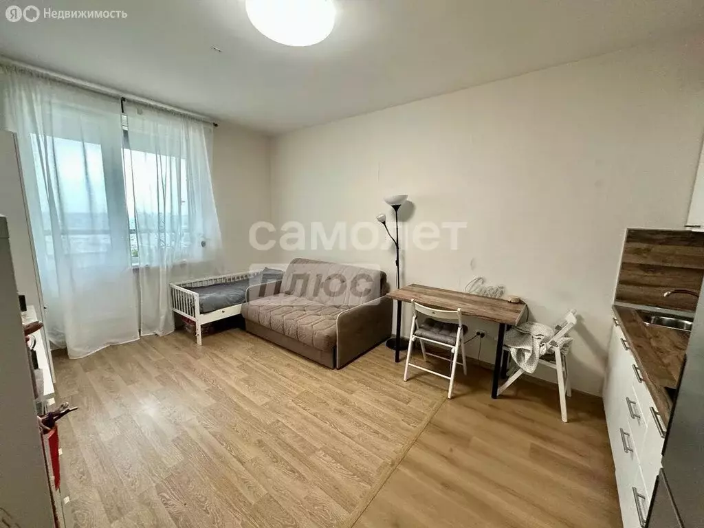 Квартира-студия: Кудрово, Венская улица, 4к1 (24.3 м) - Фото 1