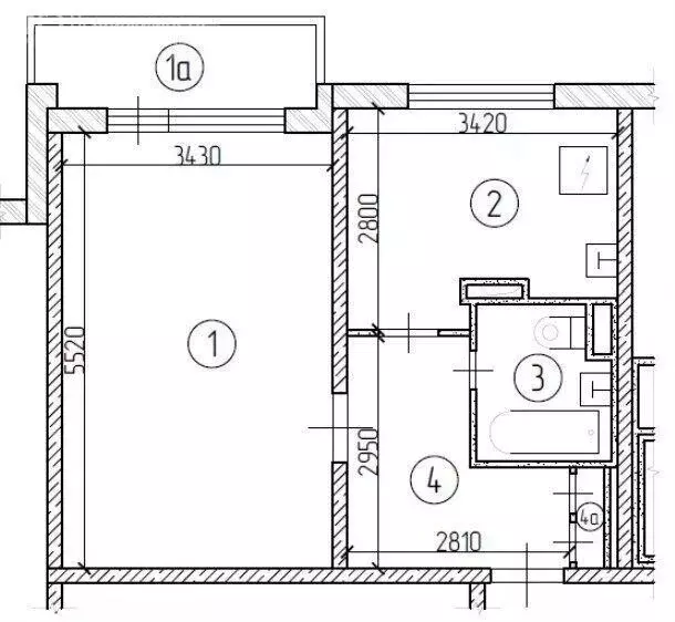 1-комнатная квартира: Москва, Донецкая улица, 22с2 (35 м) - Фото 1