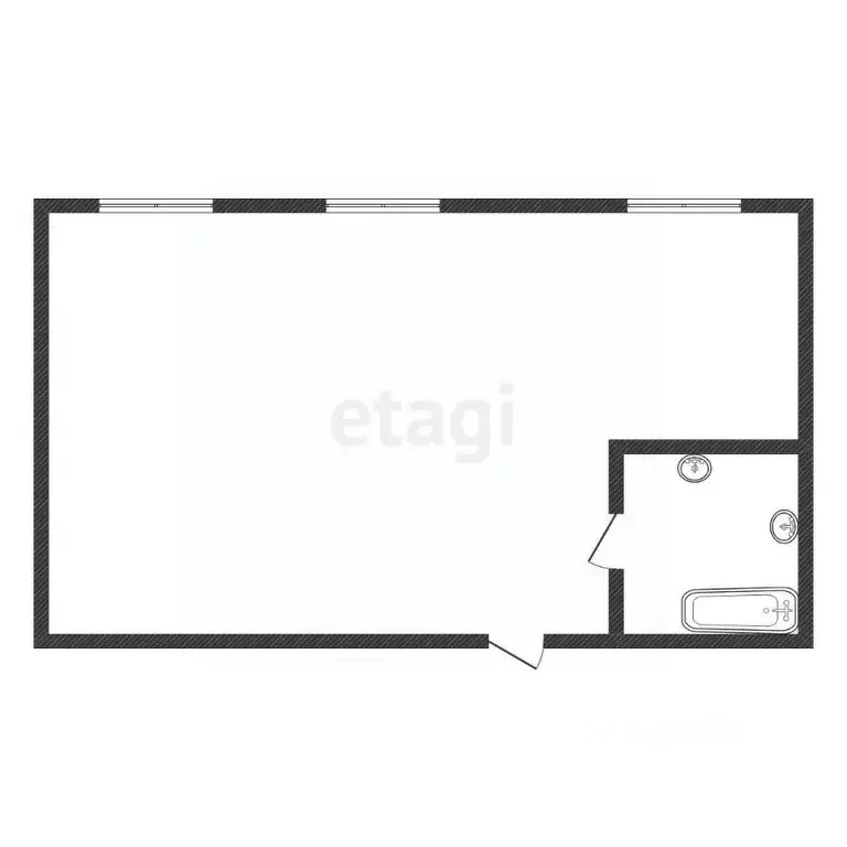 3-к кв. Иркутская область, Ангарск ул. Матросова, 41 (48.0 м) - Фото 1