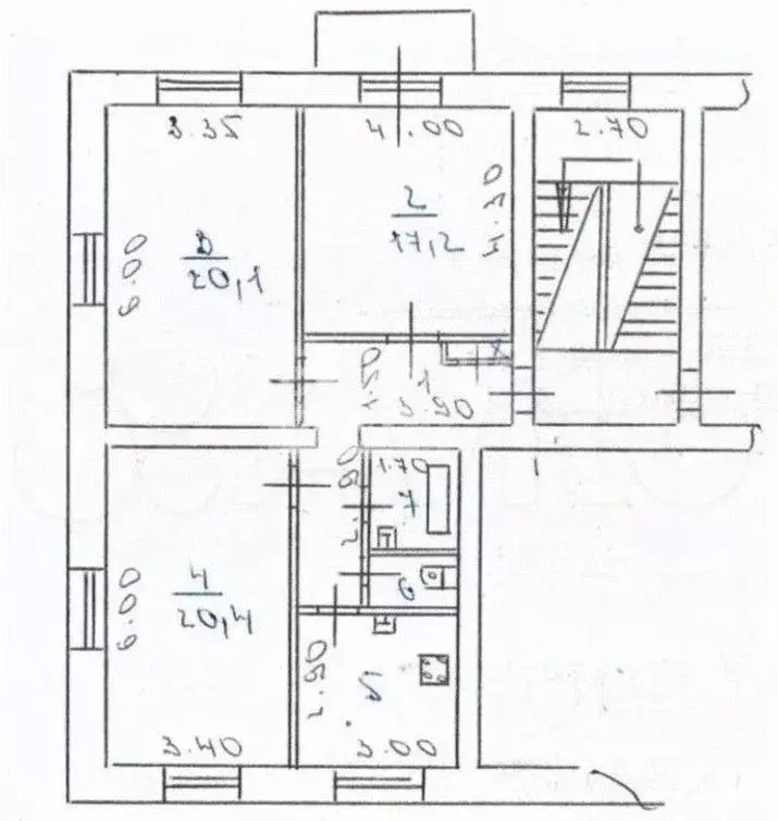 3-к кв. Иркутская область, Иркутск ул. Сибирских Партизан, 30 (80.8 м) - Фото 2