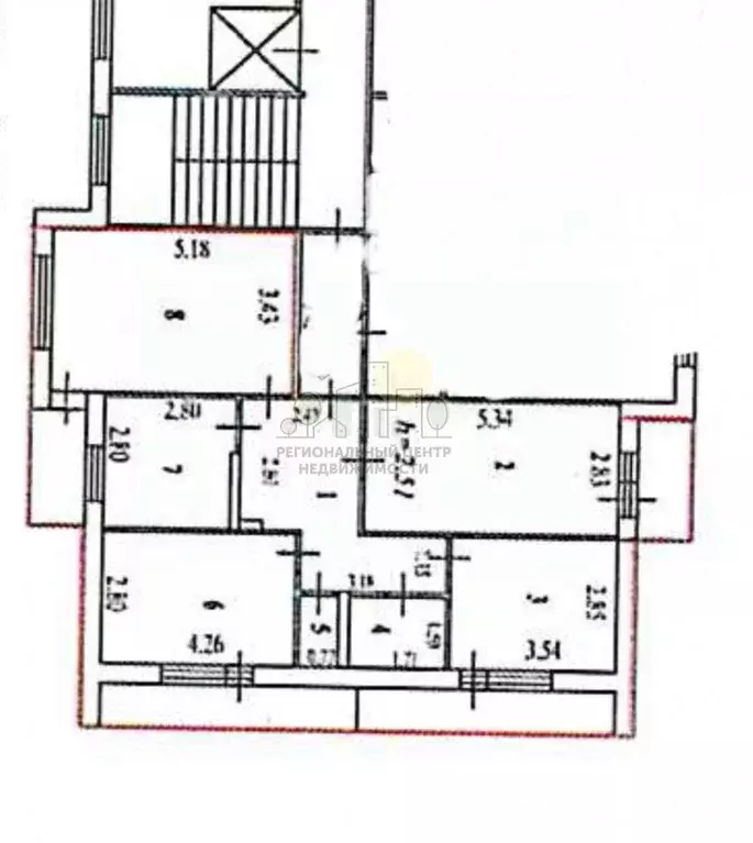 4-к кв. Иркутская область, Иркутск Красноярская ул., 55 (90.0 м) - Фото 1