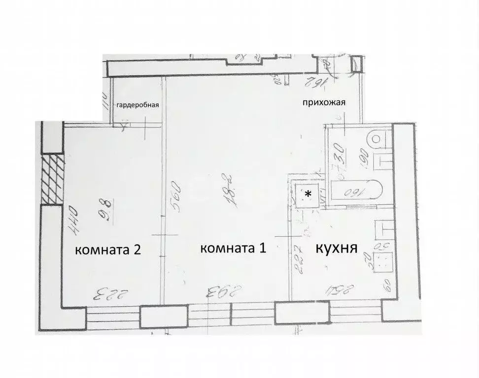 2-комнатная квартира: Самара, улица Г.С. Аксакова, 1 (39.6 м) - Фото 0