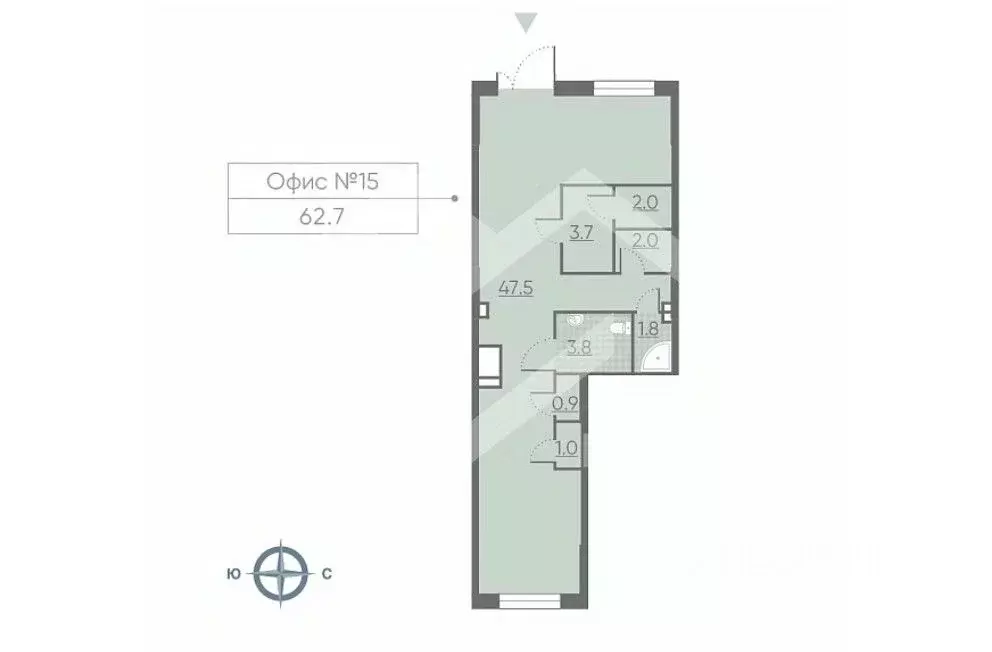 Помещение свободного назначения в Москва Производственная ул., 19к1 ... - Фото 2