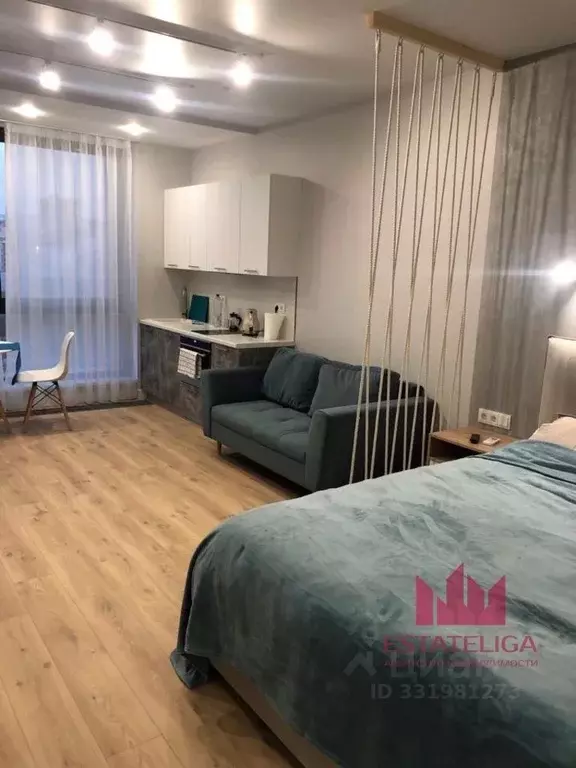 Студия Москва Ходынский бул., 20А (32.3 м) - Фото 2