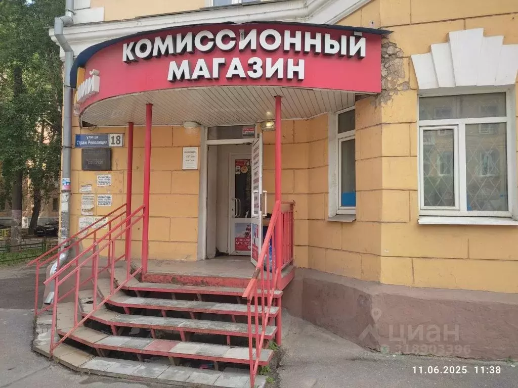 Торговая площадь в Нижегородская область, Нижний Новгород ул. Страж ... - Фото 1