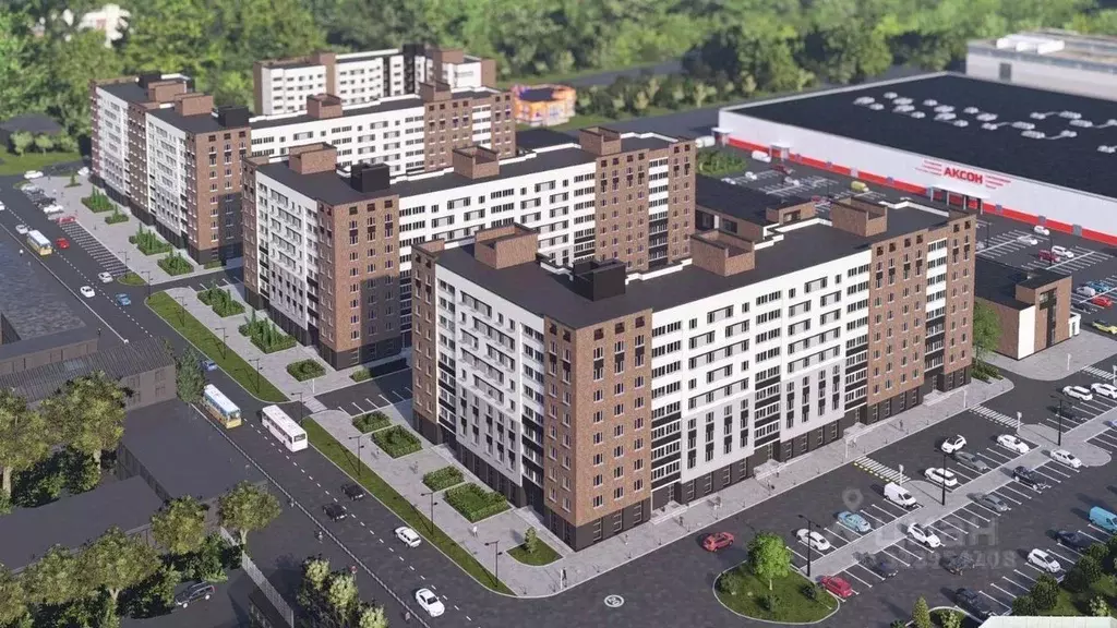 2-к кв. Тамбовская область, Тамбов ул. Научная, 14Б (65.3 м) - Фото 1