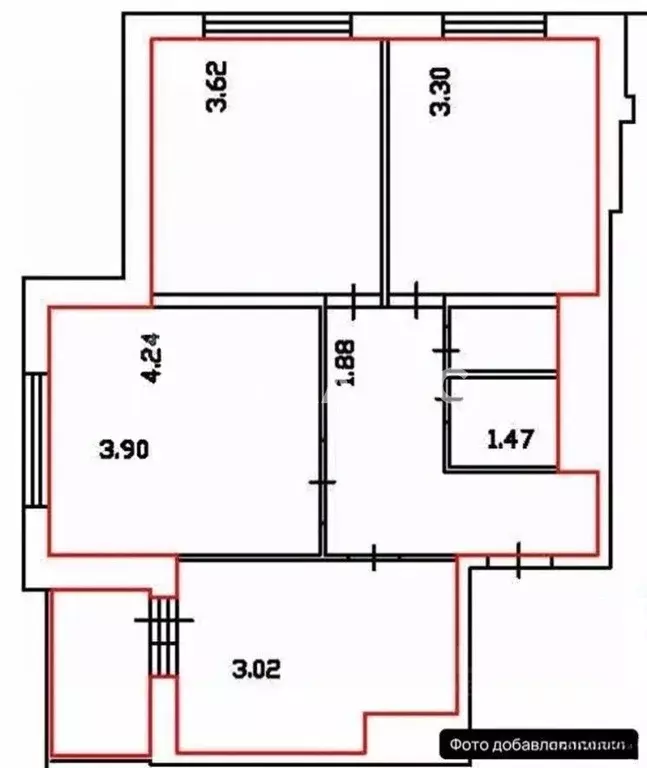 3-к кв. Московская область, Одинцово ул. Кутузовская, 12 (71.2 м) - Фото 2