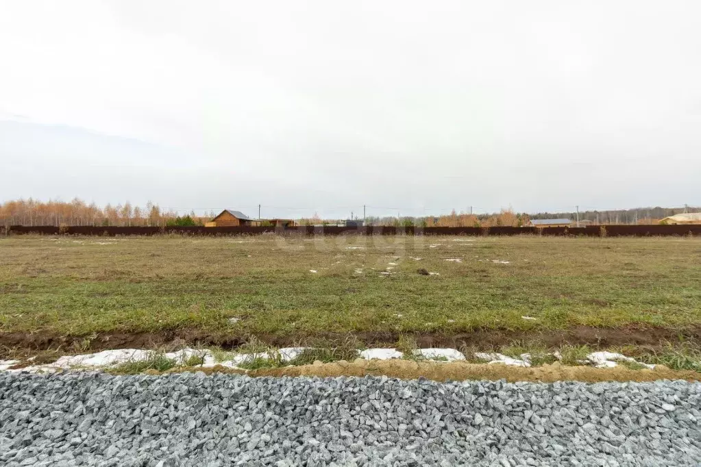 Участок в Тюменская область, Тюменский район, Новокаменский кп  (6.0 ... - Фото 0