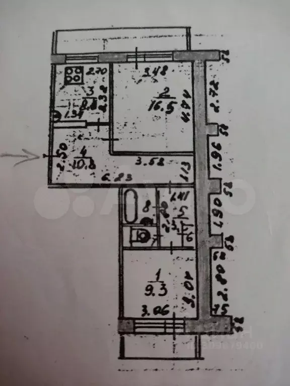 2-к кв. Марий Эл, Йошкар-Ола Красноармейская ул., 120 (58.0 м) - Фото 0