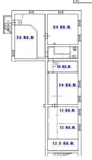 Помещение свободного назначения в Москва Мосфильмовская ул., 37К2 (174 ... - Фото 0