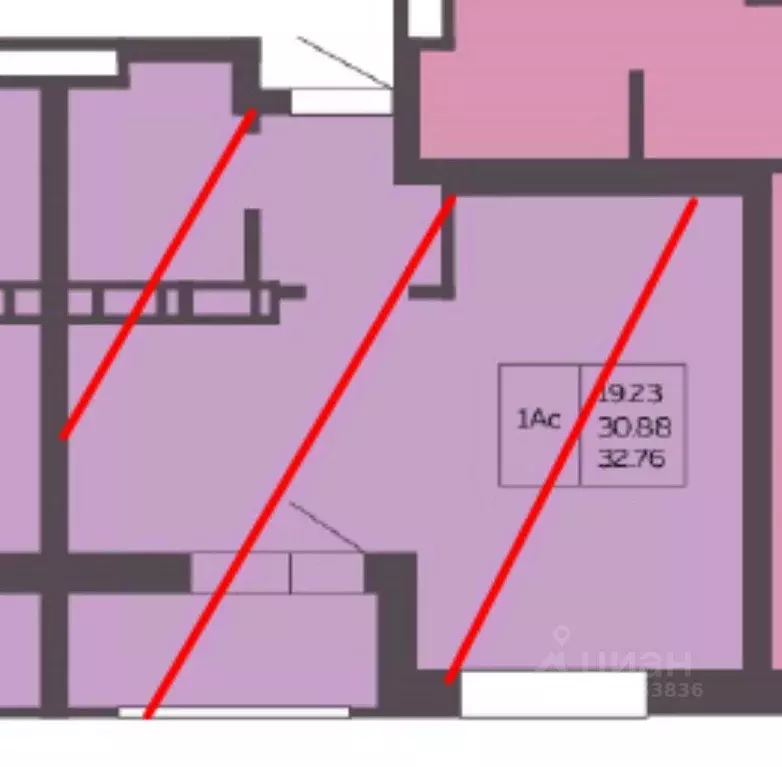 Студия Татарстан, Казань ул. Назиба Жиганова, 2А (30.9 м) - Фото 2