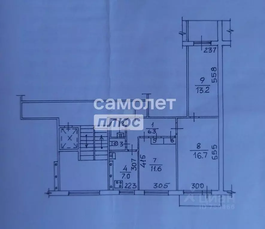 3-к кв. Новосибирская область, Новосибирск Обская ул., 139 (59.2 м) - Фото 1