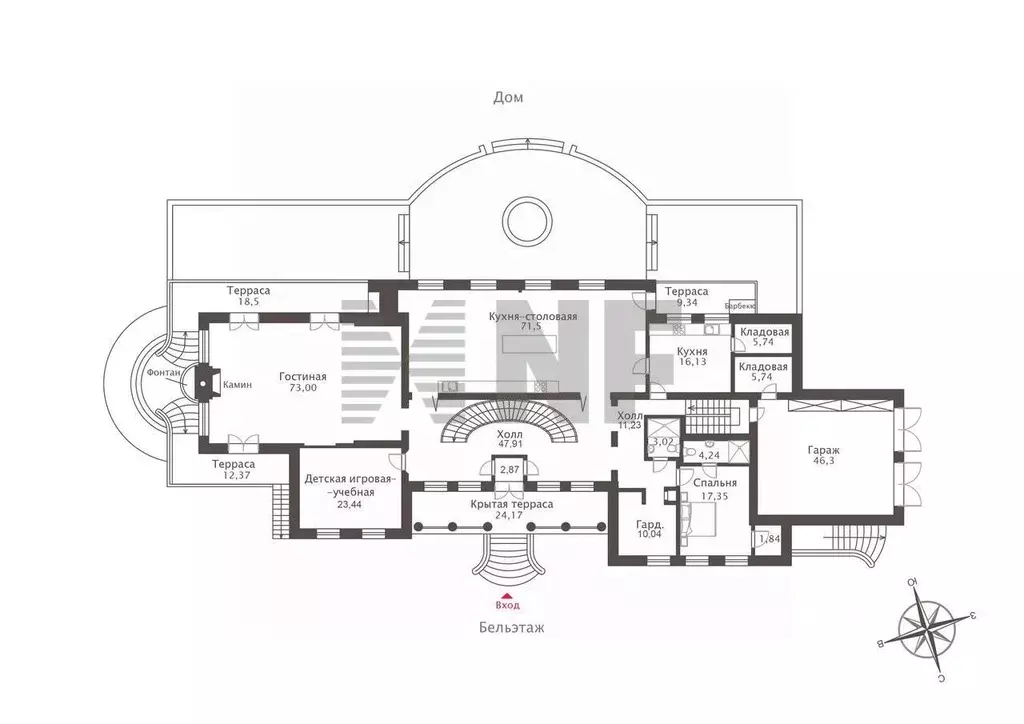 Коттедж в Ленинградская область, Выборгский район, Первомайское с/пос, ... - Фото 1