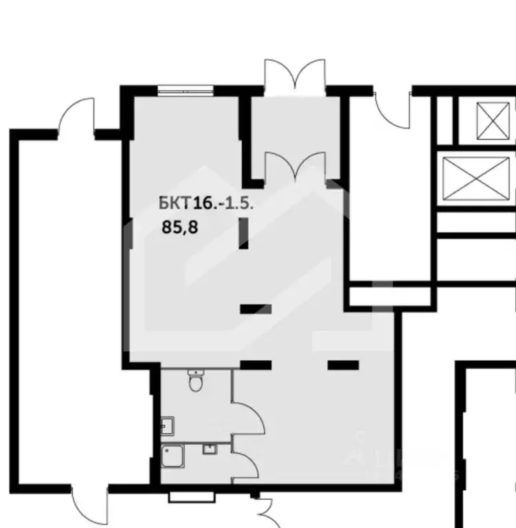 Торговая площадь в Московская область, Ленинский городской округ, пос. ... - Фото 2