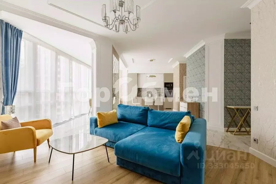 2-к кв. Москва Хорошевское ш., 25Ак2 (72.2 м) - Фото 1