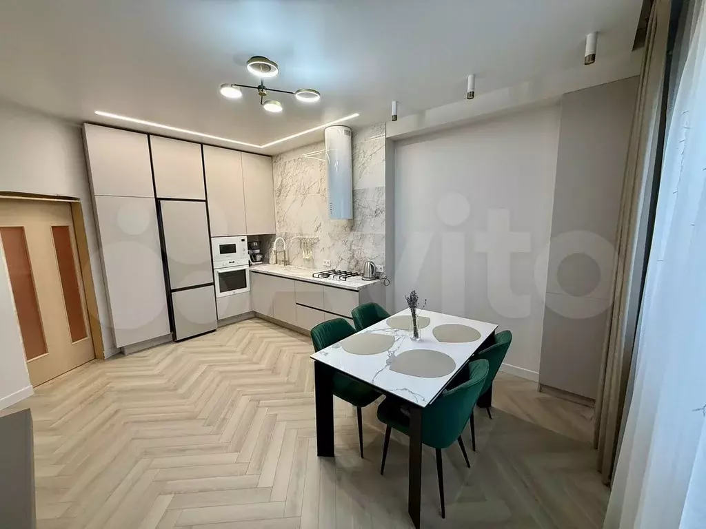 3-к. квартира, 99,6 м, 6/6 эт. - Фото 1