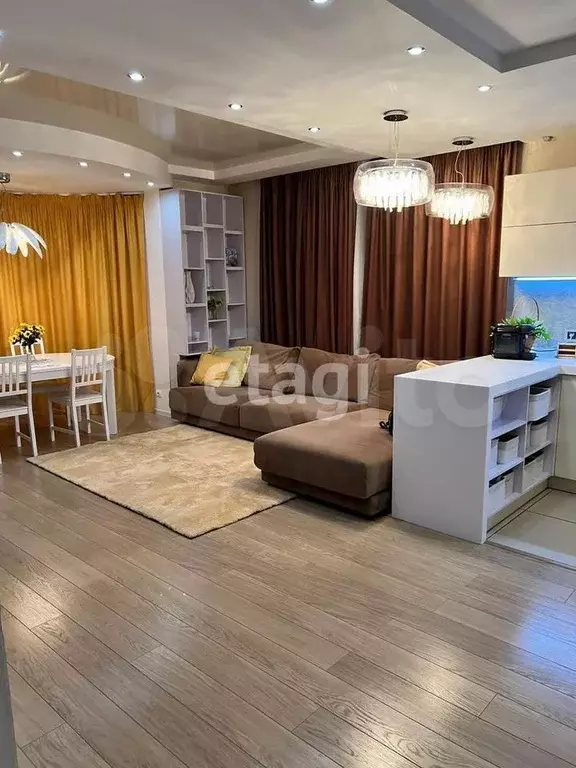 3-к. квартира, 90 м, 2/3 эт. - Фото 1