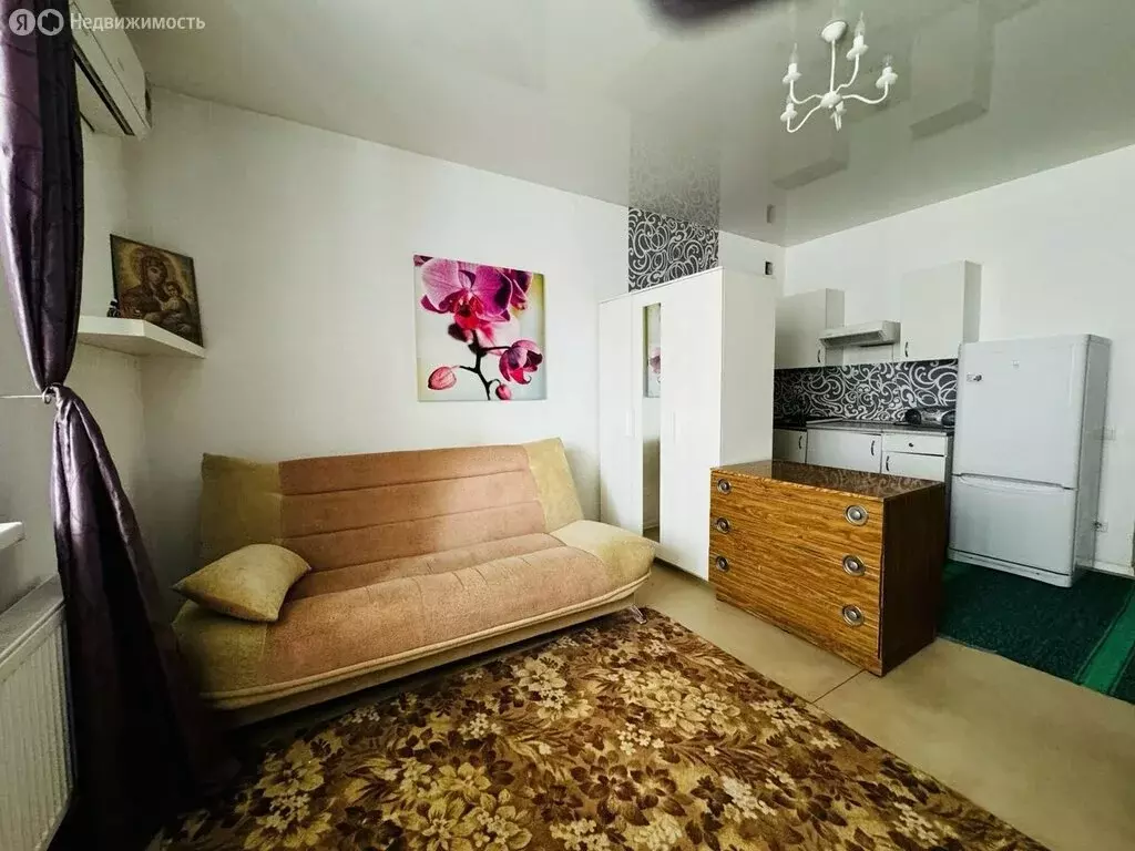Квартира-студия: посёлок Российский, улица Ратной Славы, 29 (28 м) - Фото 0