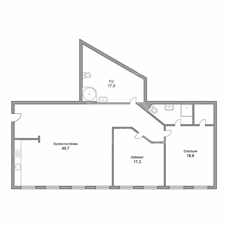 3-комнатная квартира: Москва, улица Петровка, 28 (126 м) - Фото 0