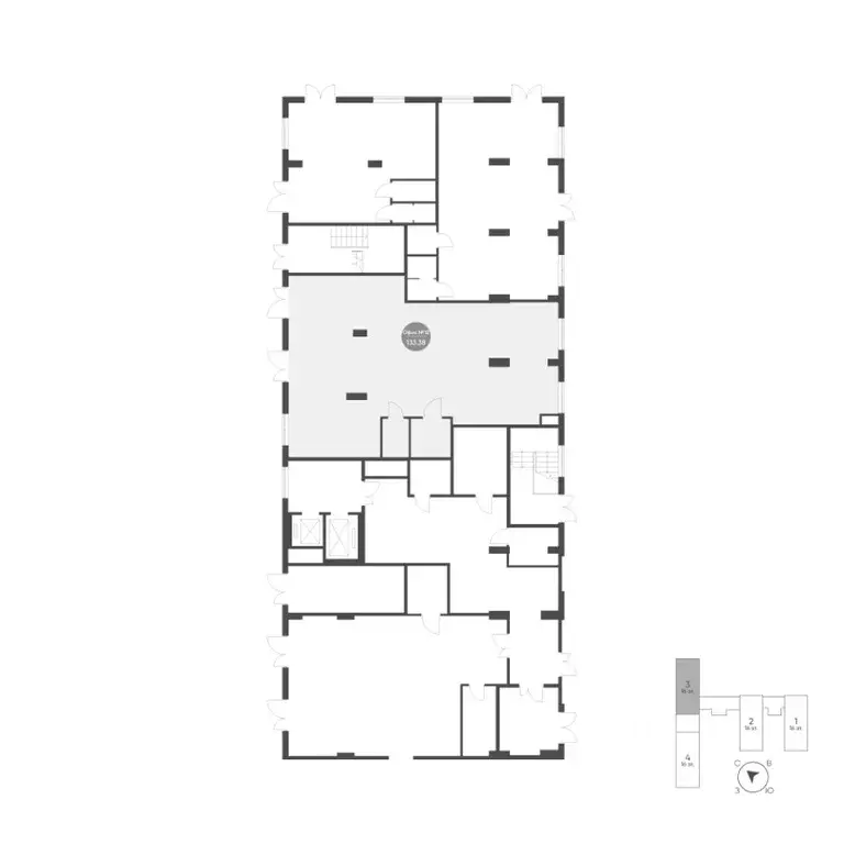 Помещение свободного назначения в Санкт-Петербург Московское ш., 13ЖЗ ... - Фото 1